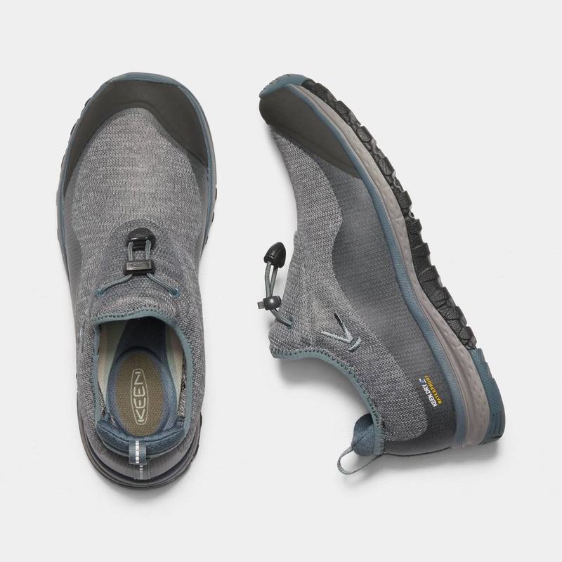 Zapatos Trekking Keen Terra Moc Waterproof Para Mujer Grises - Zapatos Keen Mexico (367148-SUZ)